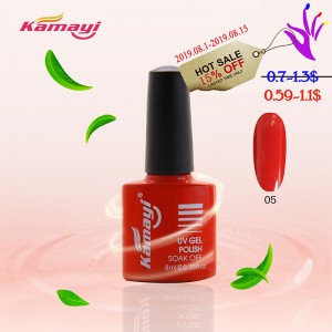 Kamayi Producent neglgel uv gel blødgør OEM / ODM UV / LED gel neglelak