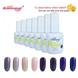 Kamayi splinterny pakke med farver Nedsænk gel neglelak af høj kvalitet gel polsk