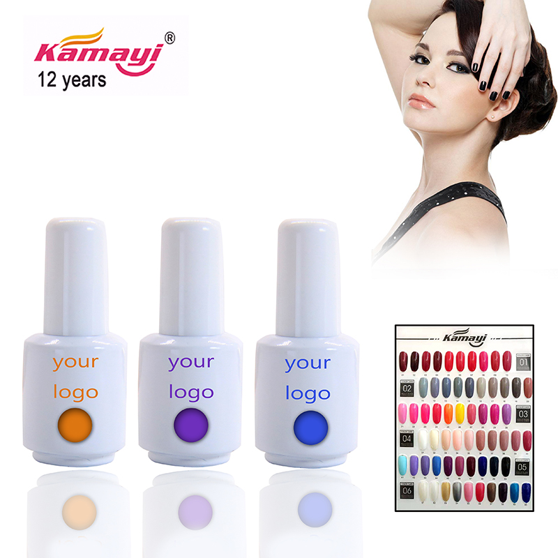 Kamayi fabrik laveste pris neglelak base coat neon farve blødgøre neglegel polsk nye negle førte uv gel 60 farve